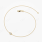 0.11CTW Moissanite Dainty Solitaire Diamond Bracelet  customdiamjewel   