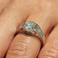Vintage Hexagon Round Moissanite Ring  customdiamjewel   