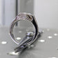 Vintage Hexagon Round Moissanite Ring  customdiamjewel   