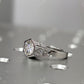 Vintage Hexagon Round Moissanite Ring  customdiamjewel   