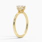2.12CTW LAb Grown Diamond Hidden Halo Engagement Ring  customdiamjewel   