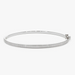 Half Eternity Natural Diamond 14K Solid Gold Bracelet for Woman  customdiamjewel 10 KT Solid Gold White Gold VVS-EF