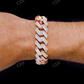 20.50CTW Baguette Diamond Cuban Link Bracelet  customdiamjewel   
