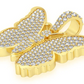 2.25CTW Diamond Hope Butterfly Hip Hop Pendant  customdiamjewel   
