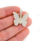 2.25CTW Diamond Hope Butterfly Hip Hop Pendant  customdiamjewel   