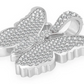2.25CTW Diamond Hope Butterfly Hip Hop Pendant  customdiamjewel   