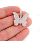 2.25CTW Diamond Hope Butterfly Hip Hop Pendant  customdiamjewel   