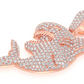 2.60CTW Shark Hip Hop Pendant  customdiamjewel   