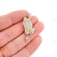 1.50CTW Rosary Praying Hands Diamond Pendant  customdiamjewel   