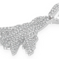 1.25CTW Hip Hop Diamond Jet Pendant  customdiamjewel   