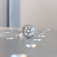 Classic Cushion Cut Moissanite Engagement Ring  customdiamjewel   