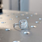Classic Cushion Cut Moissanite Engagement Ring  customdiamjewel   
