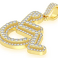 2.60CTW Large Layered Wheelchair Hip Hop Pendant  customdiamjewel   