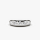 0.90CTW Chunky Lab Grown Diamond Wedding Band  customdiamjewel 10KT White Gold VVS-EF