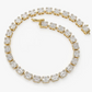 14K Solid Gold Baguette and Round Natural Diamond Bracelet  customdiamjewel   