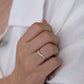 Curved 0.23CTW Natural Diamond Wedding Band  customdiamjewel   