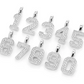 Custom 0.35CTW Jersey Number Pendant  customdiamjewel   