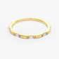 0.15CTW East West Baguette Cut Natural Diamond Minimalist Band  customdiamjewel   