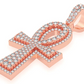 2.10CTW Double Layer Ankh Pendant  customdiamjewel   