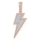 1.25CTW Blast Lightning Bolt Pendant  customdiamjewel   