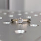 Brilliant Round Moissanite Solitaire Engagement Ring  customdiamjewel 10 KT Yellow Gold VVS-EF