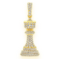 0.75CTW Queen Chess Piece Hip Hop Pendant  customdiamjewel   