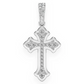 0.25CTW Rounded Cross Pendant  customdiamjewel   