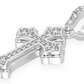 0.25CTW Rounded Cross Pendant  customdiamjewel   