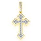 0.25CTW Rounded Cross Pendant  customdiamjewel   