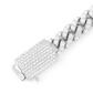 Moissanite Diamond Cuban Bracelet For Men  customdiamjewel   