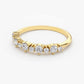 0.59CTW Antique Natural Diamond Cluster Wedding Band  customdiamjewel   