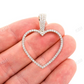 1.25CTW Heart Photo Pendant  customdiamjewel   