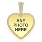 1.25CTW Heart Photo Pendant  customdiamjewel   