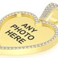 1.25CTW Heart Photo Pendant  customdiamjewel   