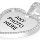 1.25CTW Heart Photo Pendant  customdiamjewel   