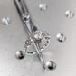 Vintage Art Deco White Gold Moissanite Wedding Ring  customdiamjewel   