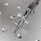 Vintage Art Deco White Gold Moissanite Wedding Ring  customdiamjewel   