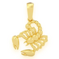 Mini Solid Scorpion Pendant  customdiamjewel   