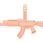 Solid AK47 Gun Pendant  customdiamjewel   