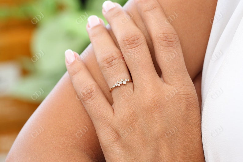 0.30CTW Natural Diamond Solid Gold Women Wedding Band  customdiamjewel   