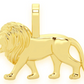 Solid Lion Pendant  customdiamjewel   