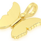 Gold Butterfly Pendant  customdiamjewel   
