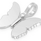 Gold Butterfly Pendant  customdiamjewel   