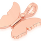 Gold Butterfly Pendant  customdiamjewel   