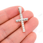 X Design Cross Pendant  customdiamjewel   
