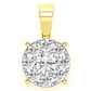 0.75CTW Mosaic Hip Hop Pendant  customdiamjewel   