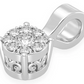 0.15CTW Mosaic Pendant  customdiamjewel   