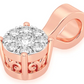 0.15CTW Mosaic Pendant  customdiamjewel   