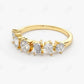 0.77CTW Multi Shape Lab Grown Diamond Wedding Band  customdiamjewel   