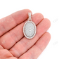 2.60CTW Oval Pillow Pipe Pendant  customdiamjewel   